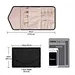 Jewelry Storage Bag,Earring Holder organizer